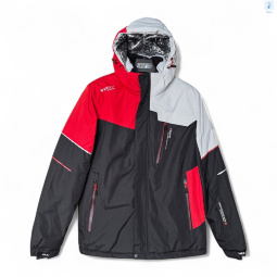 Куртка Audsa S22068-61 grey-red