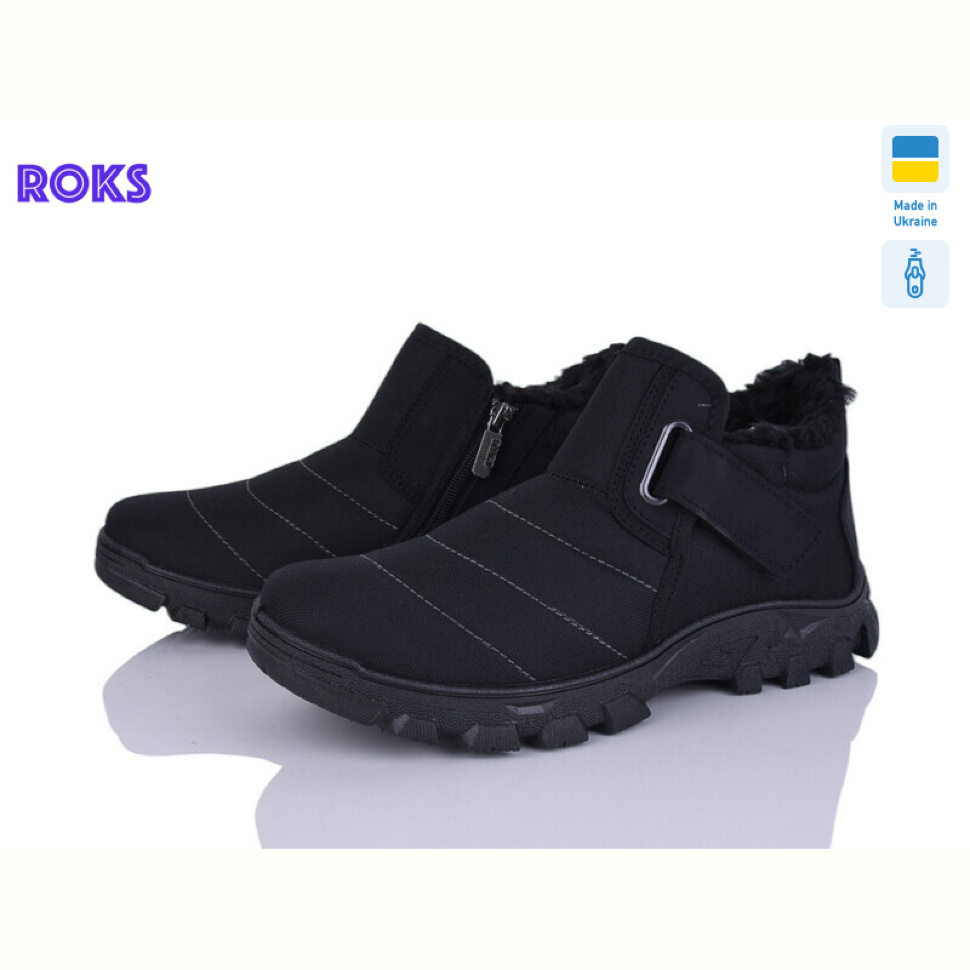 Ботинки Roks Dago 1005 чорний Ботинки Roks Dago 1005 чорний