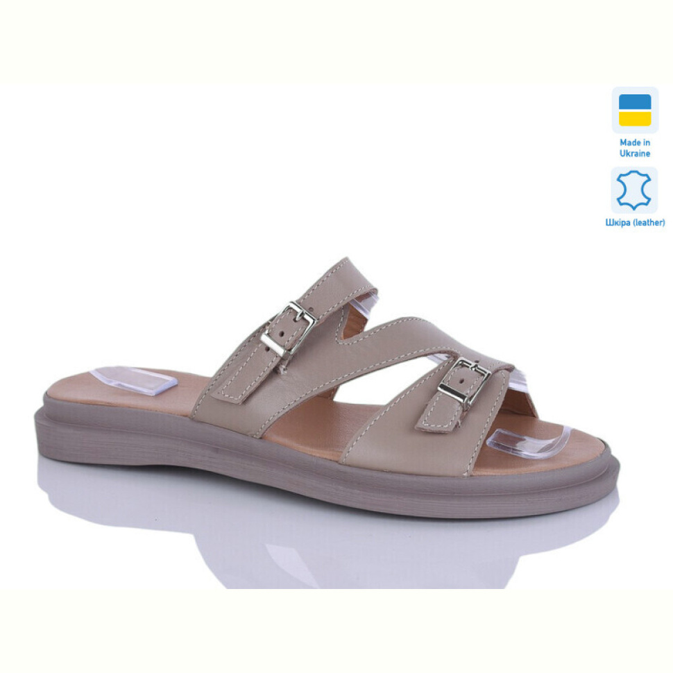 Шлепки Sali 53 капуч.к.