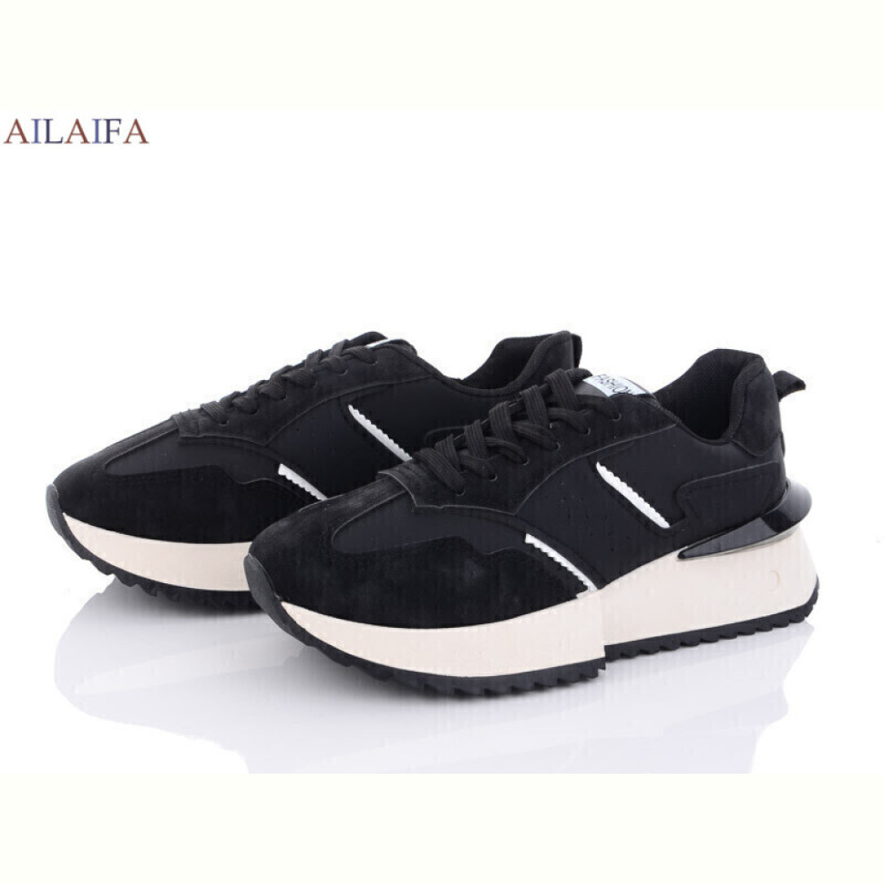 Кроссовки Ailaifa A867 black Кроссовки Ailaifa A867 black