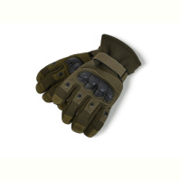 Тактические перчатки PAIDI 501 хутро khaki