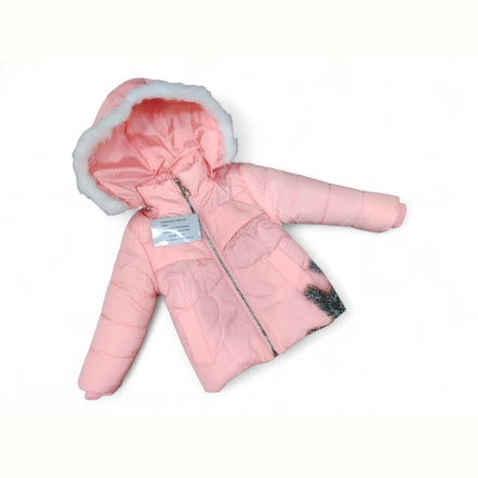 Куртка Kids-modnik S74 пудра єврозима