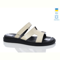 Шлепки Sali 1501-1 беж к.