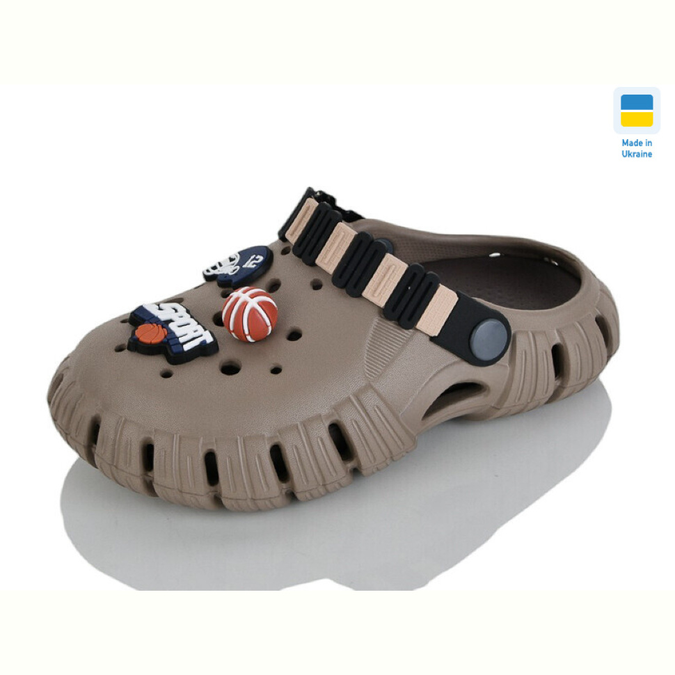 Кроксы Progress Гіпаніс Д012 бежевий