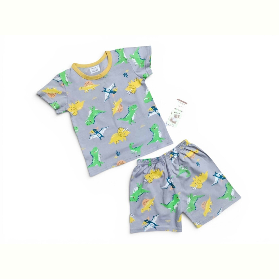 Костюм Kids-modnik 261920 комплект футболка-шорти сірий