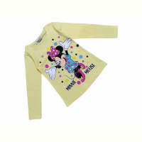 Батник Kids-modnik 7400 жовтий Minnie Mous