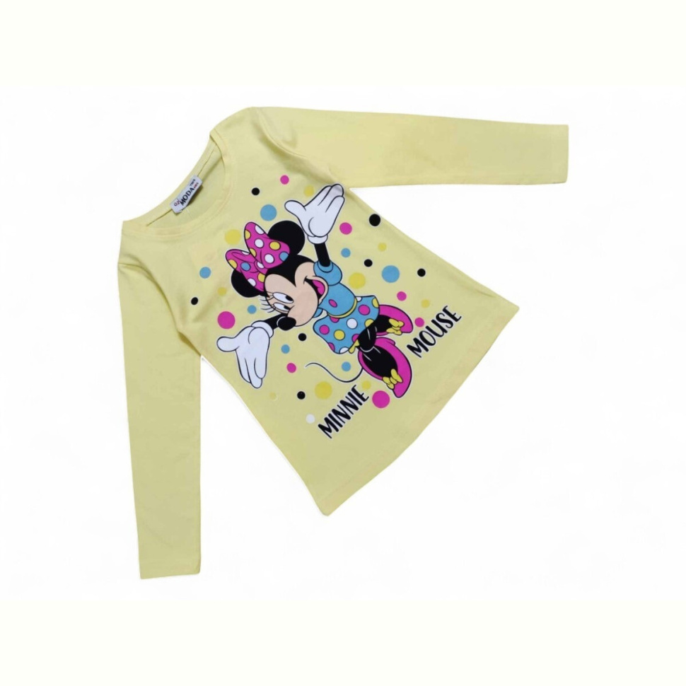 Батник Kids-modnik 7400 жовтий Minnie Mous
