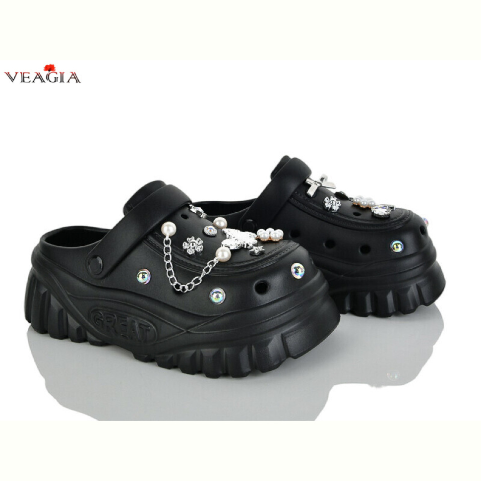 Кроксы Veagia-ADA 3005-1 black