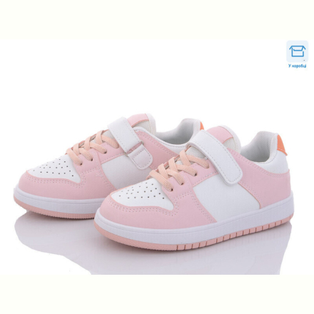 Кроссовки Цветик AB1724 white-pink