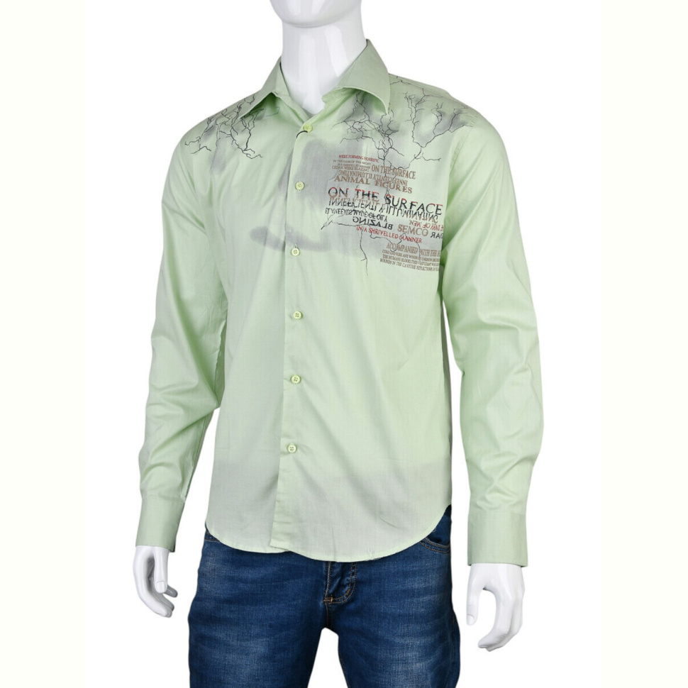 Рубашка Obuvok JI0931-J2 (12527) green