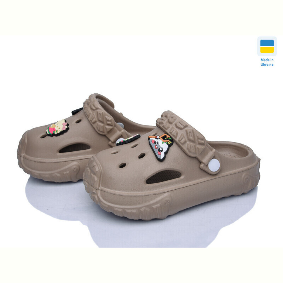 Кроксы Golden Lion 1300 kitti коричневий