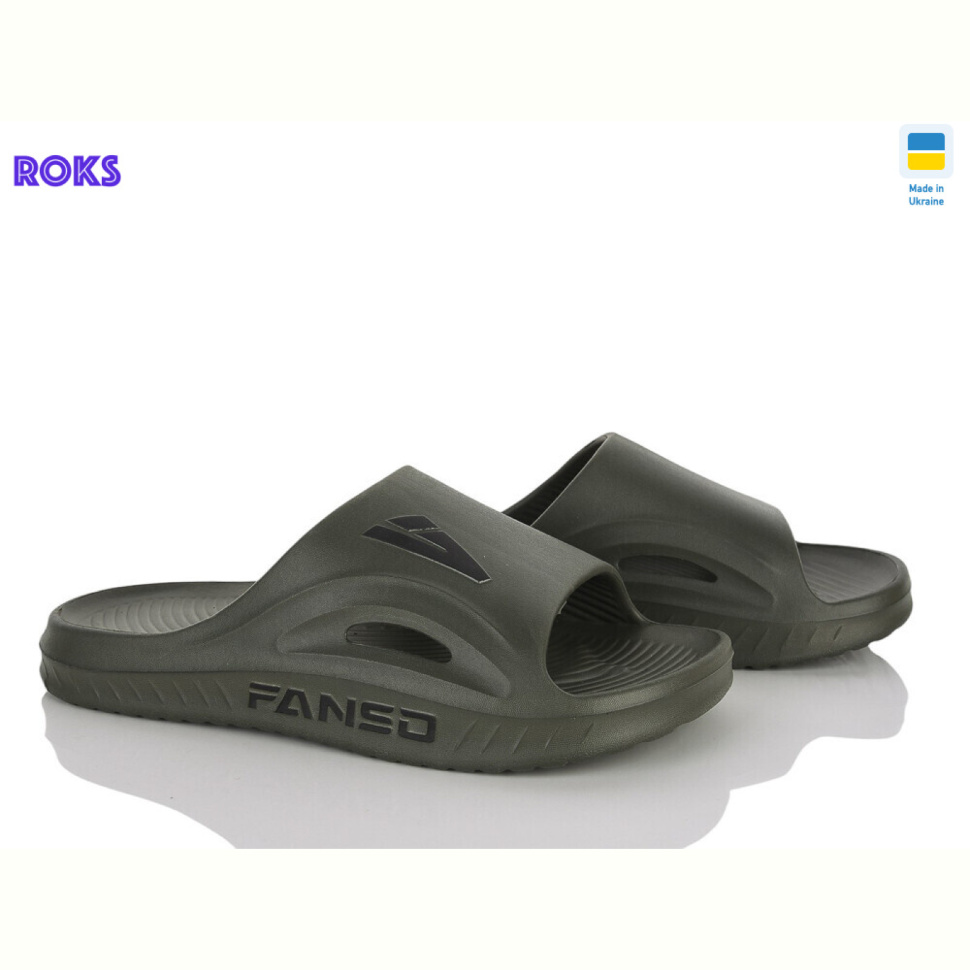 Шлепки Roks 508-017 хакі