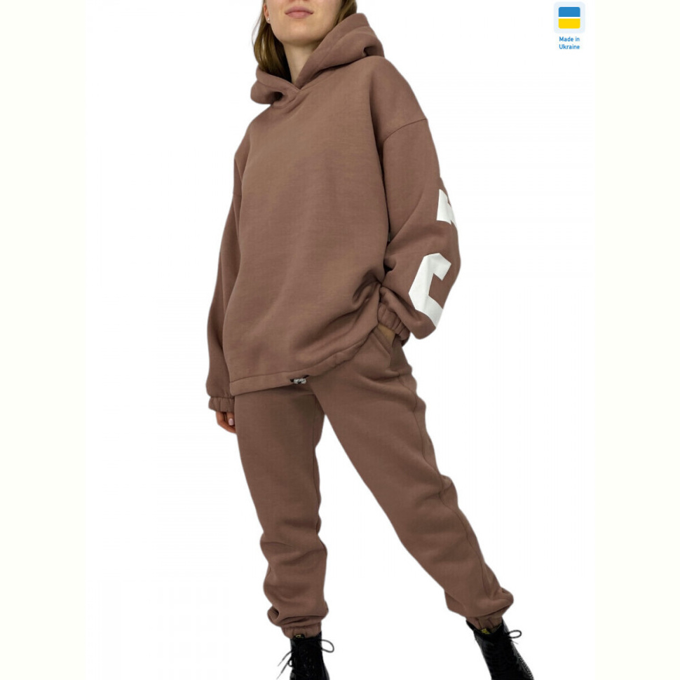 Спортивный костюм Kram 00266 бежевий