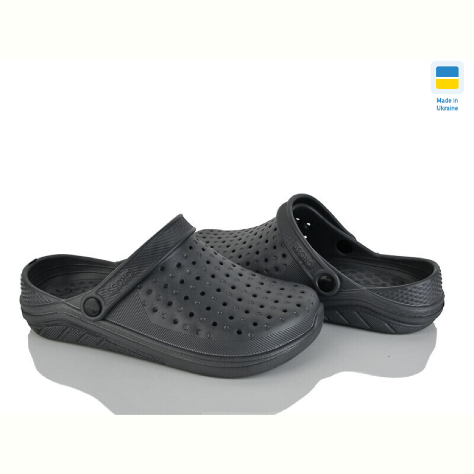 Кроксы Vladimir Cross 025-1 сірий