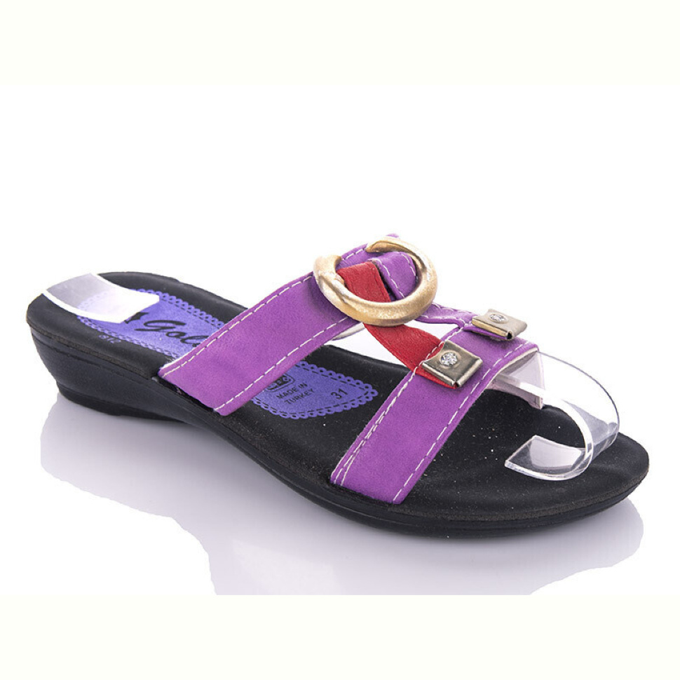 Шлепки DeMur K26-1512 purple (30-35)