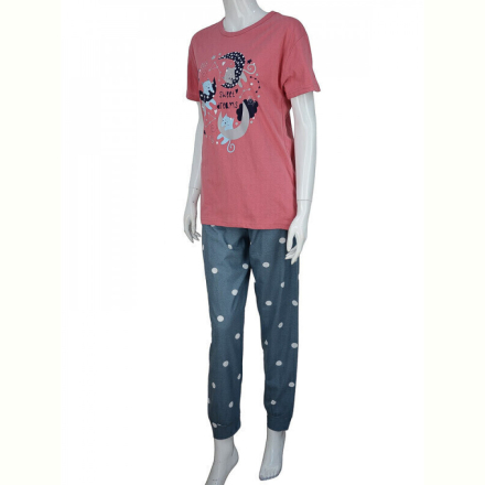 Пижама Obuvok 9254 pink (04071)