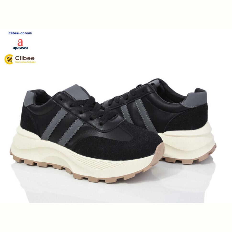 Кроссовки Clibee-Doremi YF598P black