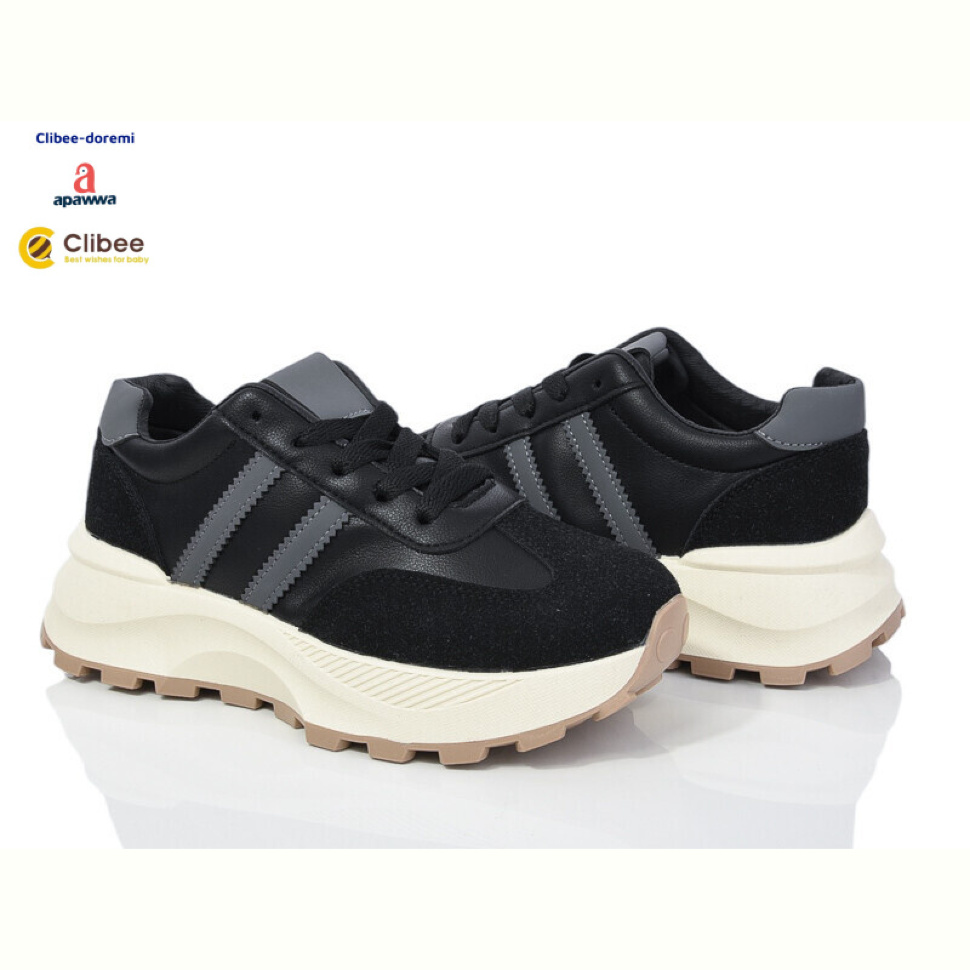 Кроссовки Clibee-Doremi YF598P black Кроссовки Clibee-Doremi YF598P black