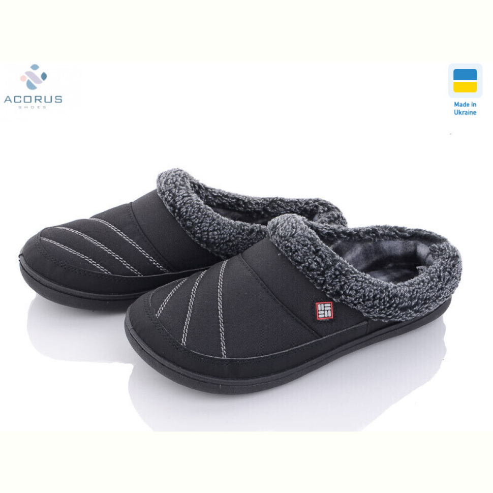 Тапки Acorus T401 чорний