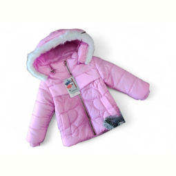 Куртка Kids-modnik S74 бузковий єврозима