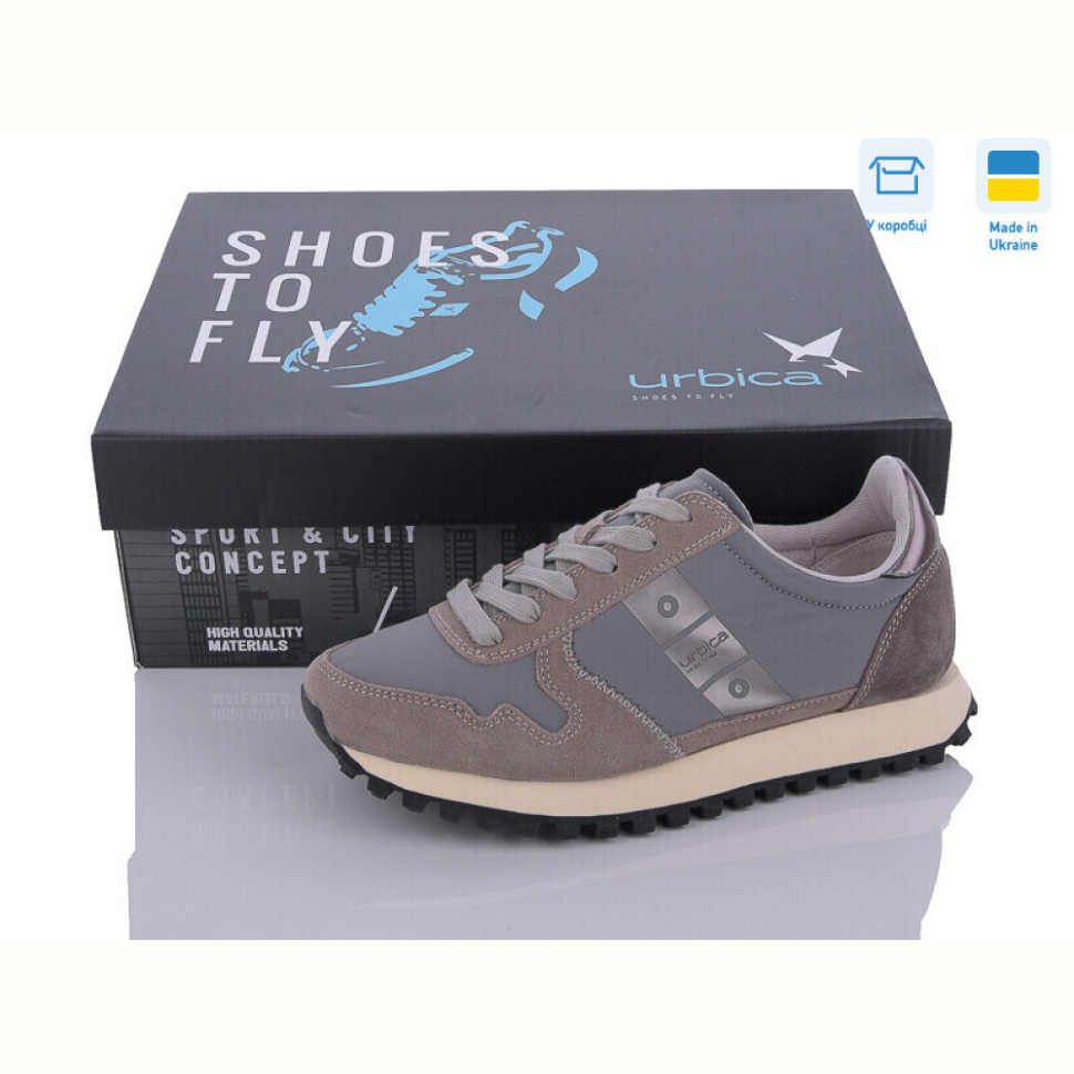 Кроссовки Restime UWB24101 grey-steel