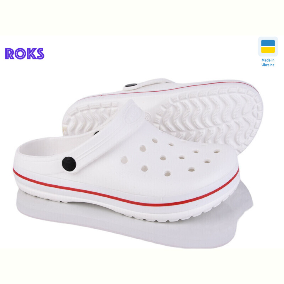 Кроксы Roks 324 білий