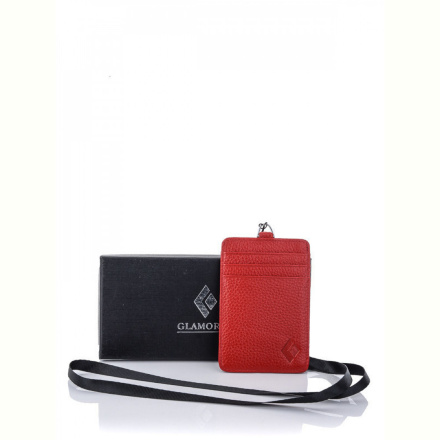 Визитница GLAMORTA 9061 red
