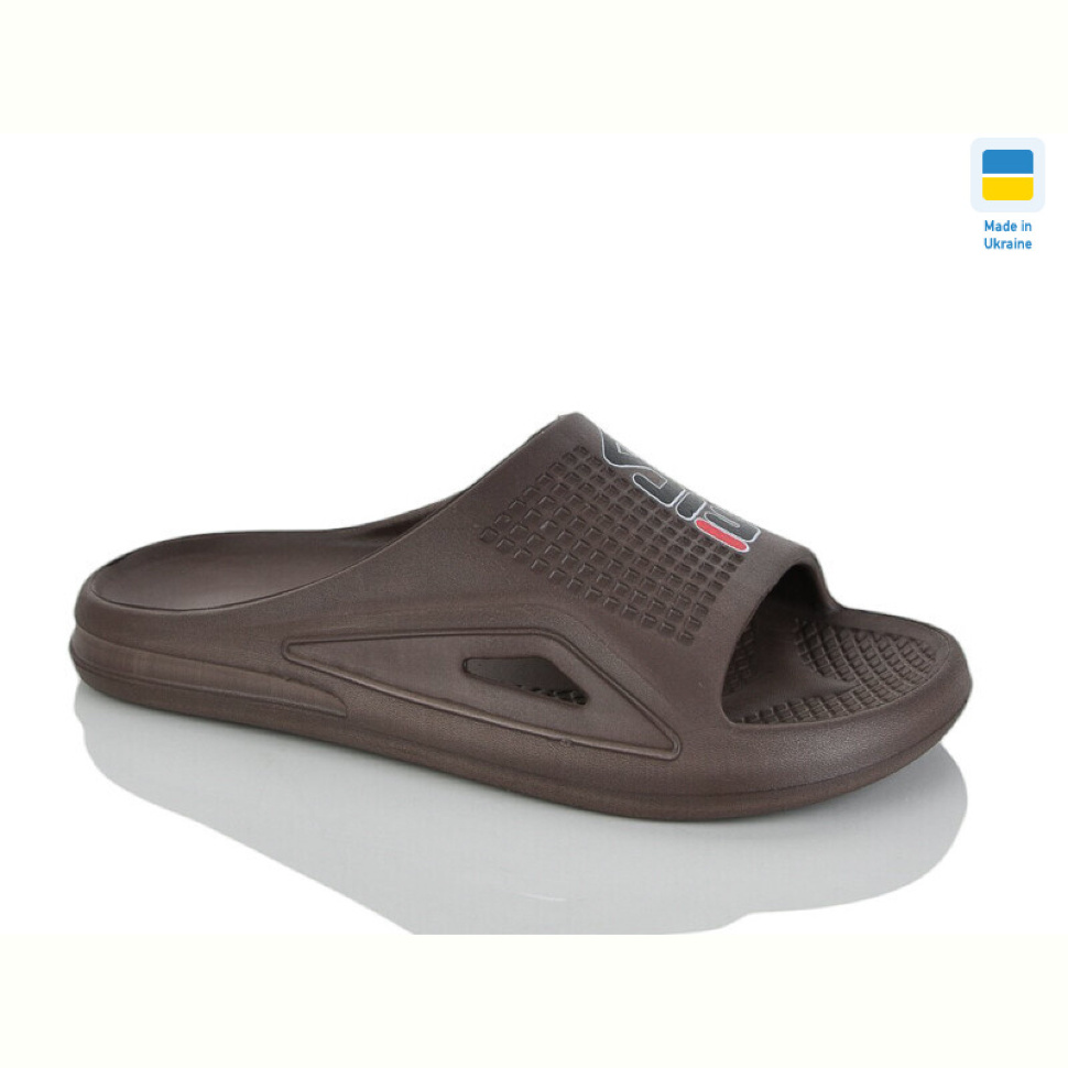 Шлепки Progress Крок П110 коричневий