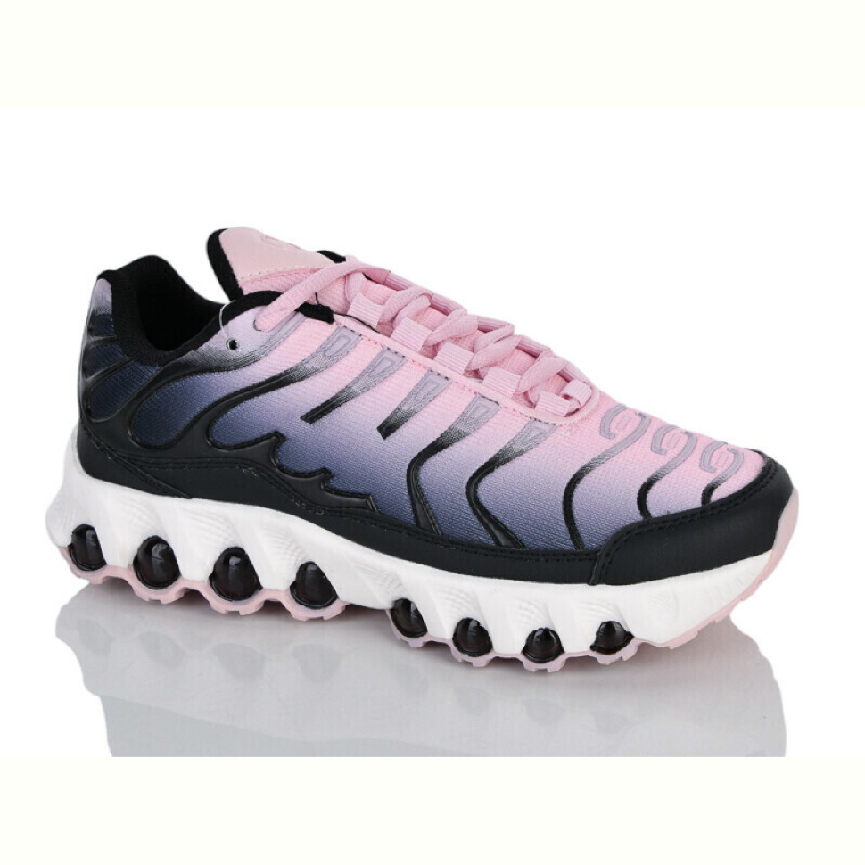 Кроссовки Violeta 24-158 pink-black