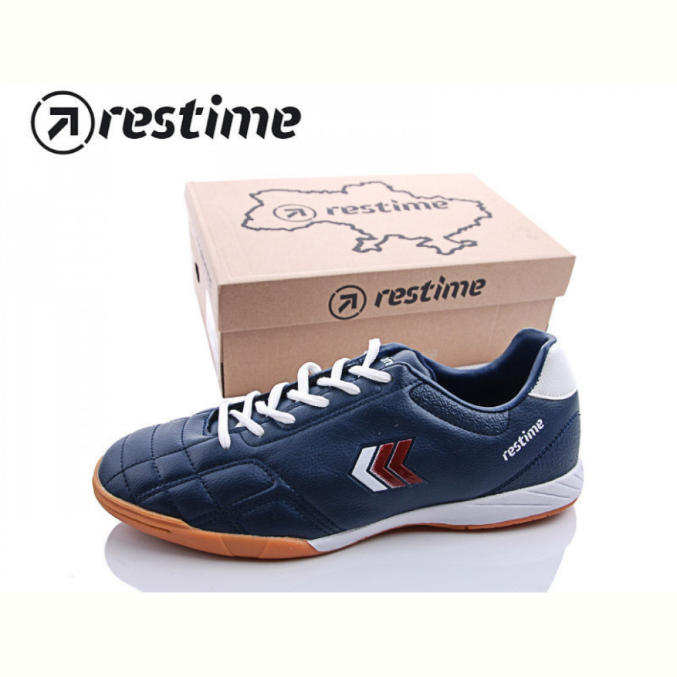 Футбольная обувь Restime DMB19888 navy-white-burgundy