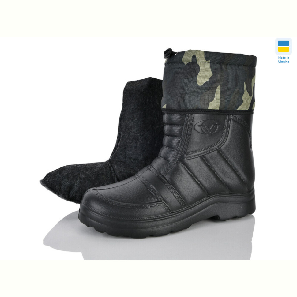Сапоги из пены M&L  Alex13 BA5A чорний
