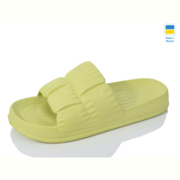 Шлепки Inblue N95 салатовий