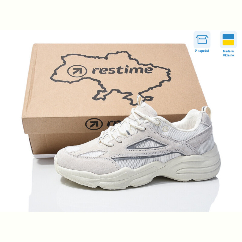 Кроссовки Restime TWB26202 beige