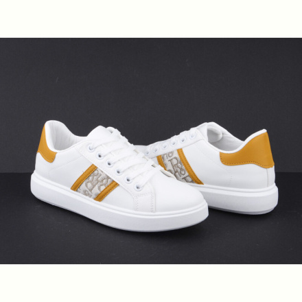 Кроссовки Violeta 92-26 white-yellow