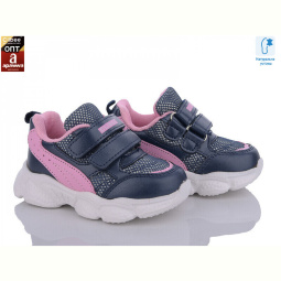Кроссовки Clibee F22 d.blue-pink