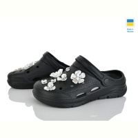 Кроксы Golden Lion 414 чорний