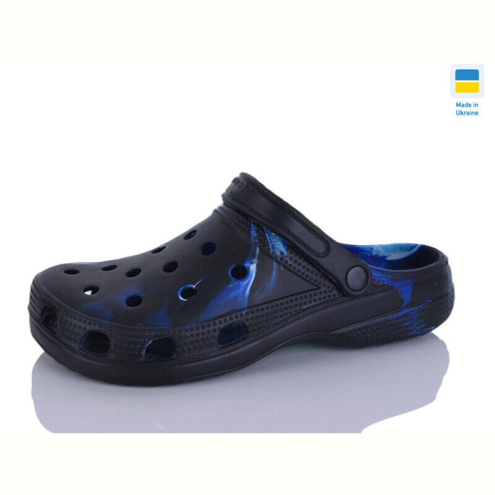 Кроксы SANLIN 2 SV018 синьо-білий папуга