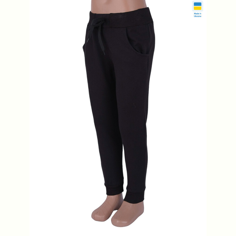 Спортивные брюки Obuvok 06881-20 black (122)