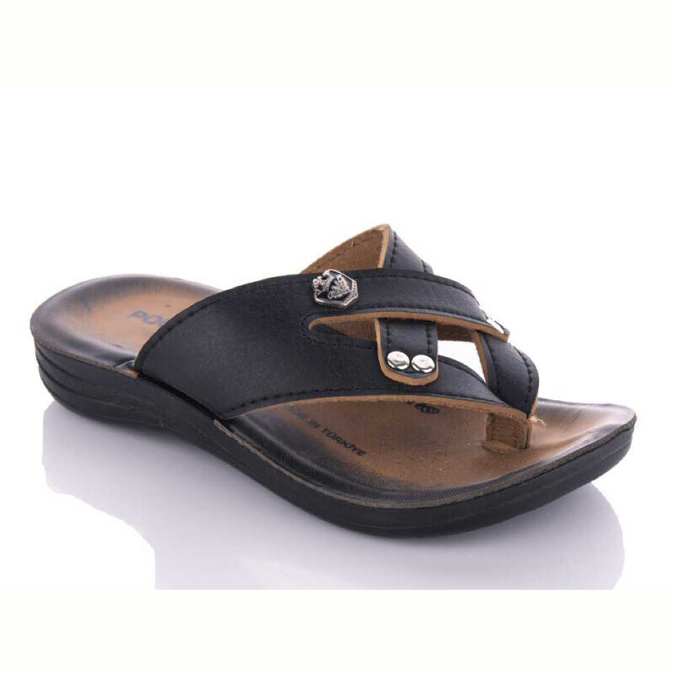 Шлепки DeMur K26-Polomax V black (30-35)