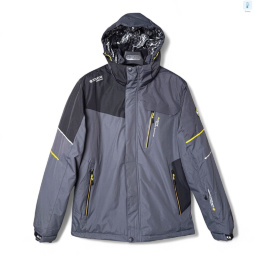 Куртка Audsa S22068-86 grey-black