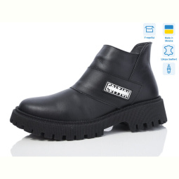 Ботинки Lena 7066 чорний к.