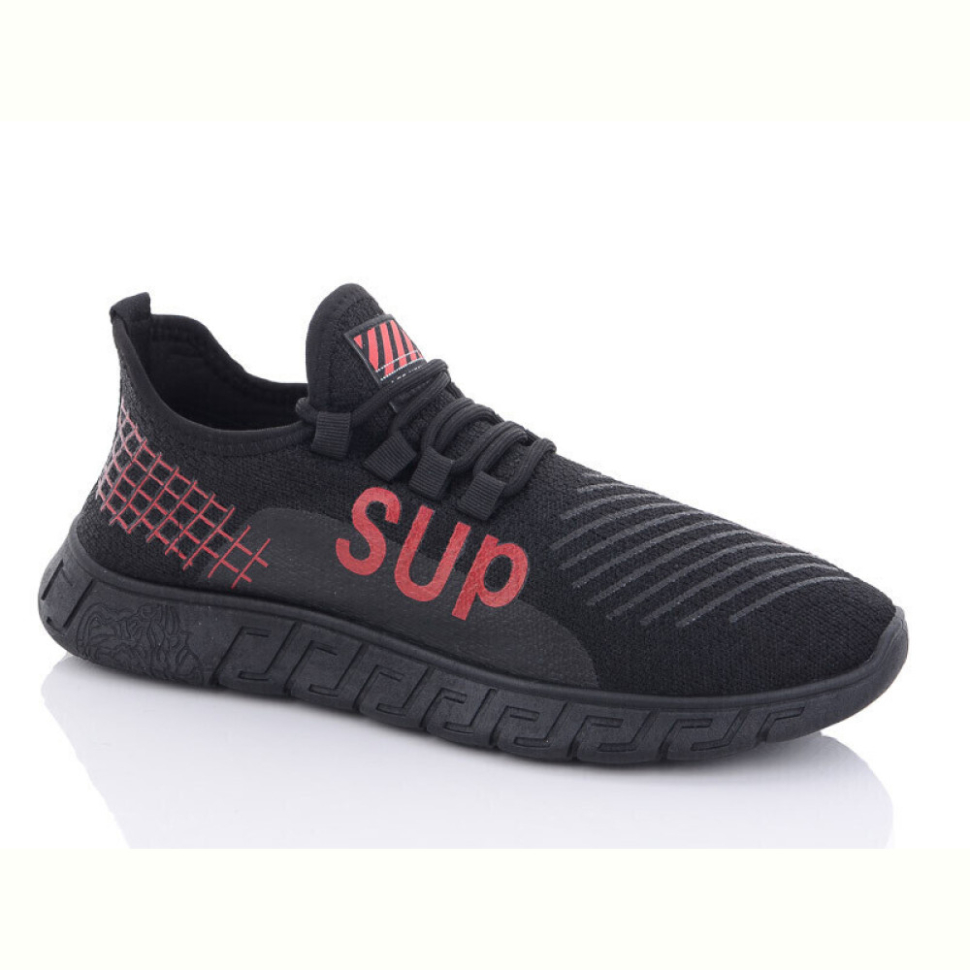 Кроссовки ВЗУТТЯ+ 079 black-red