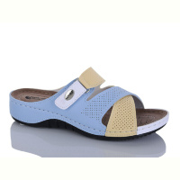Шлепки Sali-2 05-29 блакитний к.