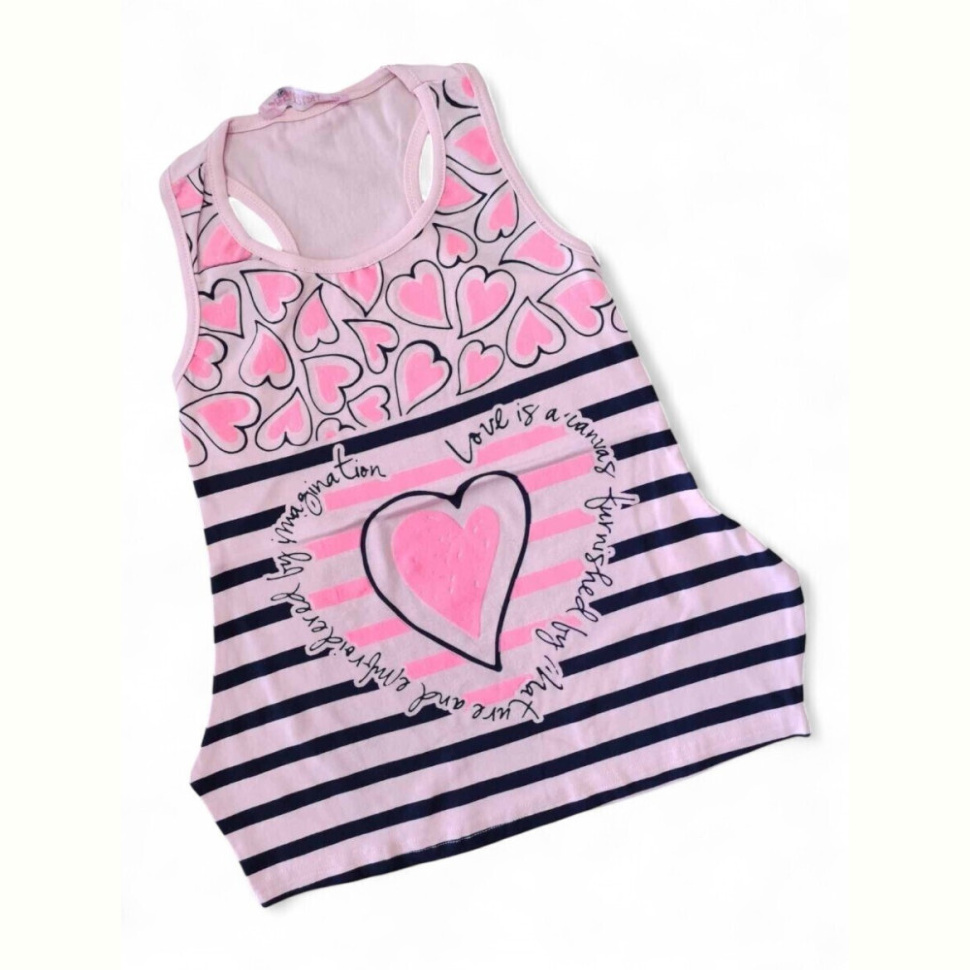 Футболка Kids-modnik 6234 пудровий
