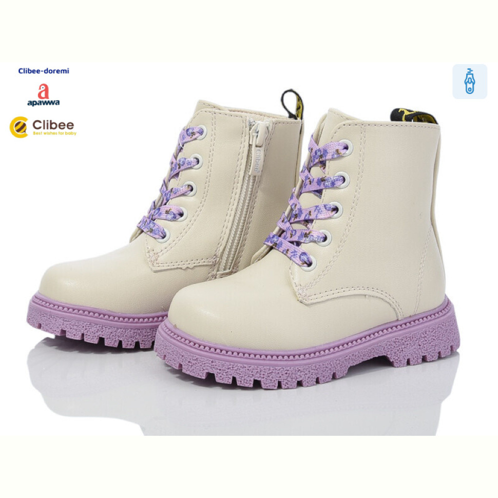 Ботинки Clibee-Doremi NA381 beige Ботинки Clibee-Doremi NA381 beige