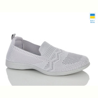 Слипоны DeMur W6722 сірий