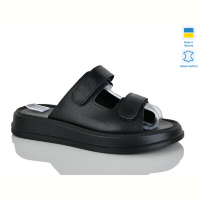 Шлепки Sali 248 чорний к.