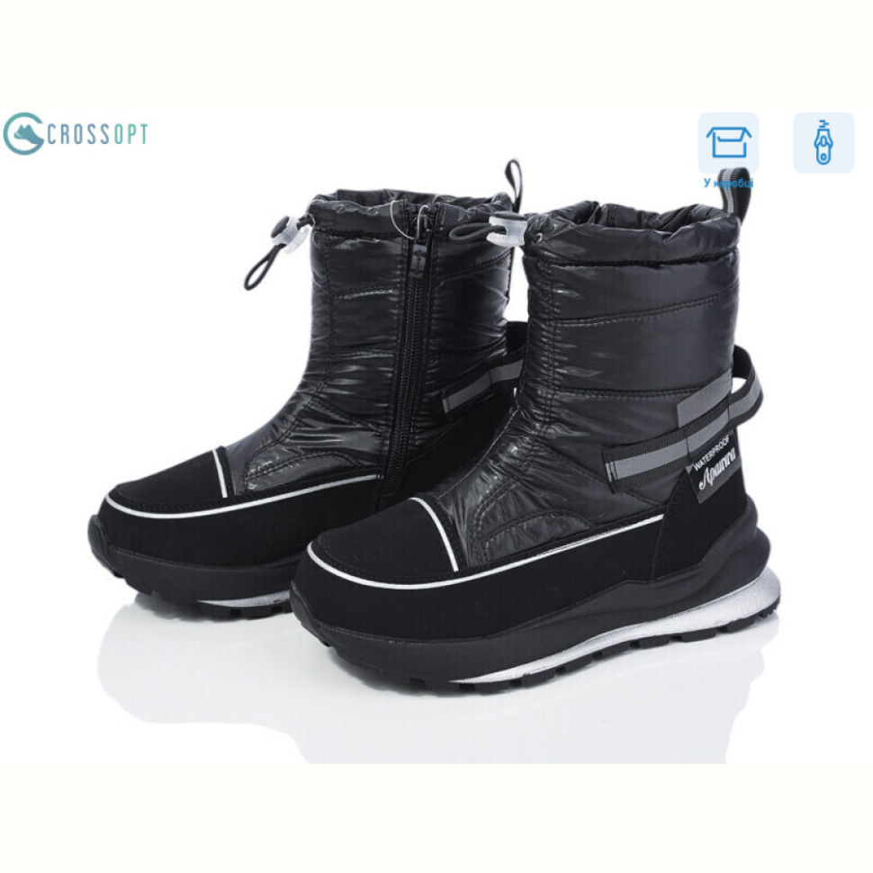 Дутики CROSSOPT TJ1013P-1 black