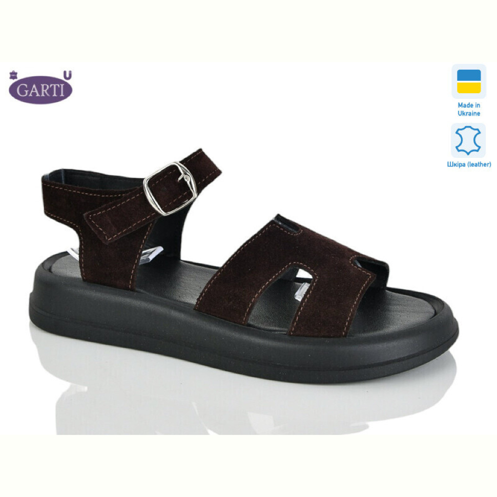 Босоножки Garti 2194 корич замш Босоножки Garti 2194 корич замш
