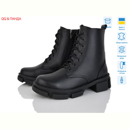 Ботинки QQ&amp;Панда 636 чорний